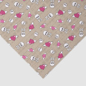 Papier Mousseline Crânes (Détail)