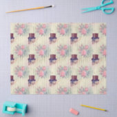 Papier Mousseline Crânes à vapeur et découpage Rose (Artisanat)