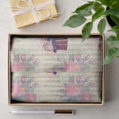 Papier Mousseline Crânes à vapeur et découpage Rose (Cadeau)