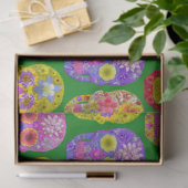 Papier Mousseline Crânes de fleurs Motif sans soudure 2018 (Cadeau)