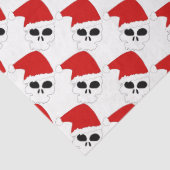 Papier Mousseline Crânes de Noël (Détail)