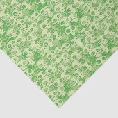 Papier Mousseline Crânes frais (Détail)