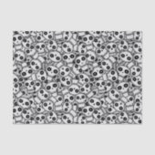 Papier Mousseline Crânes groupées (Recto)