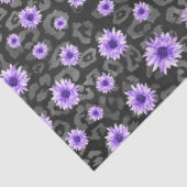 Papier Mousseline Crânes pourpres et séries de tournesols 11 (Détail)