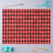 Papier Mousseline Crânes rouges et séries tournesol 10 (Artisanat)