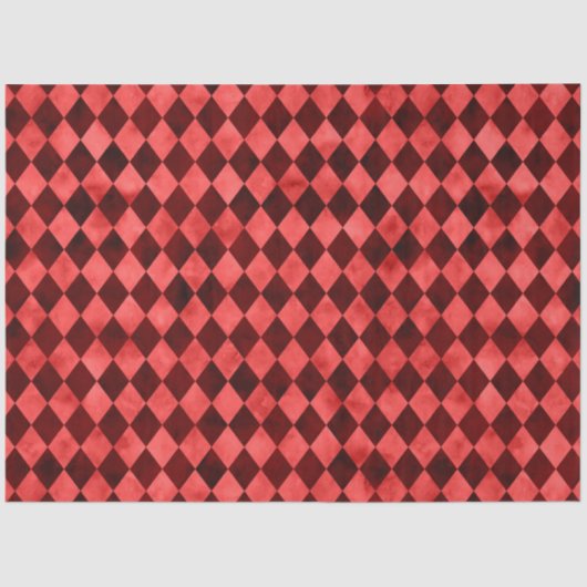 Papier Mousseline Crânes rouges et séries tournesol 10 (Recto)