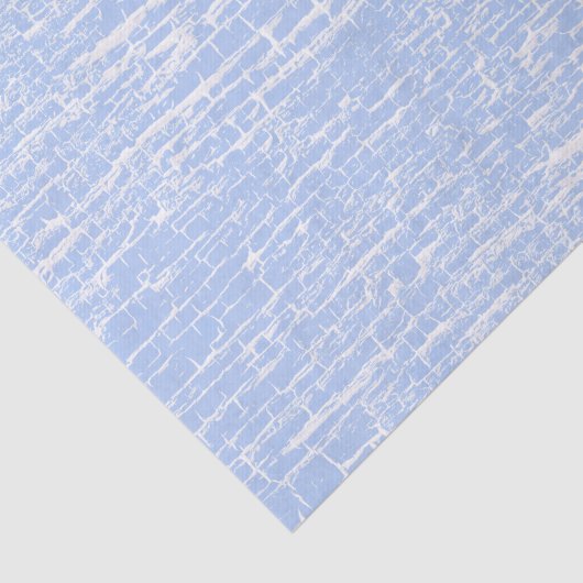 Papier Mousseline Craquement bleu en pastel (Détail)