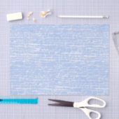 Papier Mousseline Craquement bleu en pastel (Artisanat)