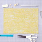 Papier Mousseline Craquement jaune en pastel (Artisanat)