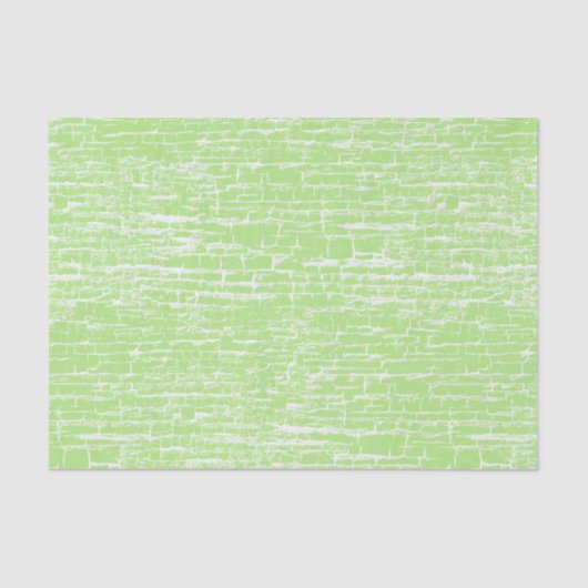 Papier Mousseline Craquement vert en pastel (Recto)