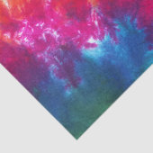 Papier Mousseline Cravate arc-en-ciel (Détail)