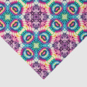 Papier Mousseline Cravate arc-en-ciel - Motif géométrique 7 (Détail)