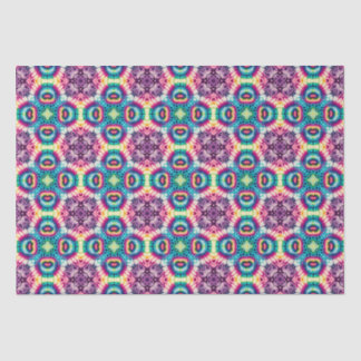 Papier Mousseline Cravate arc-en-ciel - Motif géométrique 7