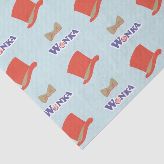 Papier Mousseline Cravate Wonka Top Hat & Bow (Détail)