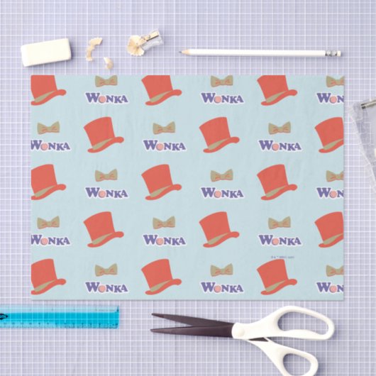 Papier Mousseline Cravate Wonka Top Hat & Bow (Artisanat)