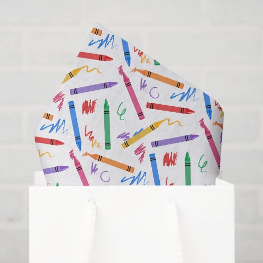 Papier Mousseline Crayons École Découpage (Sac cadeau)