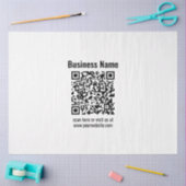 Papier Mousseline Create Your Own QR Code | Transperant (Artisanat)