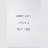 Papier Mousseline Create Your Own white  (Recto)