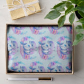 Papier Mousseline Créature Mer Dauphin Cute (Cadeau)