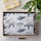 Papier Mousseline Créatures sous-marines (Cadeau)