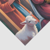 Papier Mousseline Crèche de Noël (Détail)