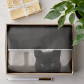 Papier Mousseline Creepy Cat Family  (Cadeau)