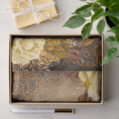 Papier Mousseline Créer Avec L'OFDT- Fleurs De Découpage-Steampunk (Cadeau)
