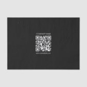 Papier Mousseline Créer un code QR instantanément Design simple mode (Recto)