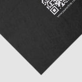 Papier Mousseline Créer un code QR instantanément Design simple mode (Détail)