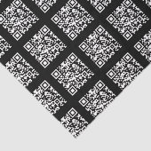 Papier Mousseline Créer un Motif de code QR en mosaïque | Couleur mo (Détail)