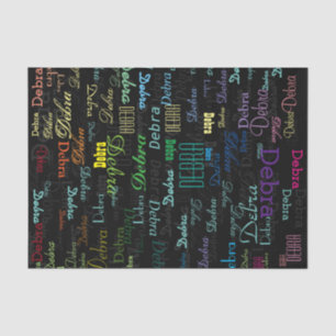 Papier Mousseline créer un personnalisation et une couleur