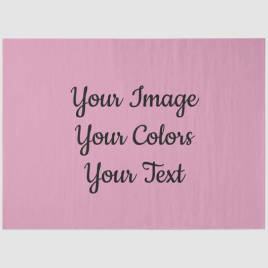 Papier Mousseline Créez les vôtres (Recto)