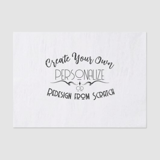 Papier Mousseline Créez les vôtres (Recto)