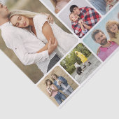 Papier Mousseline Créez vos propres angles ronds 12 Photo Collage (Détail)