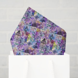 Papier Mousseline Créez vos propres flocons de neige en patchwork po