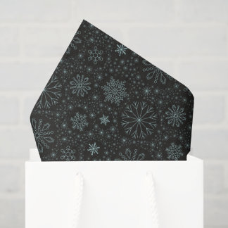Papier Mousseline Créez vos propres flocons de neige minimalistes vi