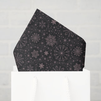 Papier Mousseline Créez vos propres flocons de neige minimalistes vi
