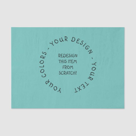 Papier Mousseline Créez votre propre (Recto)