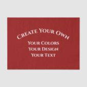 Papier Mousseline Créez votre propre (Recto)