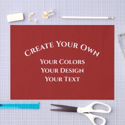 Papier Mousseline Créez votre propre (Artisanat)