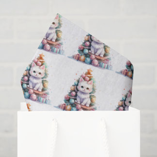 Papier Mousseline Créez Votre Propre Arbre De Noël Coloré Et Mignon