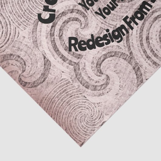 Papier Mousseline Créez votre propre conception personnalisée (Détail)