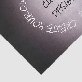 Papier Mousseline Créez votre propre Customisé (Détail)