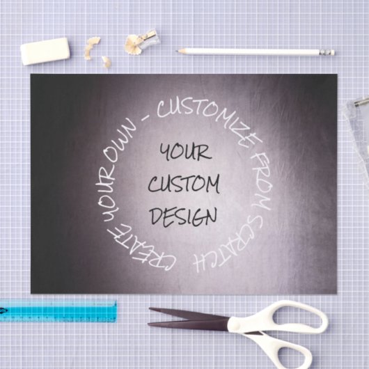 Papier Mousseline Créez votre propre Customisé (Artisanat)