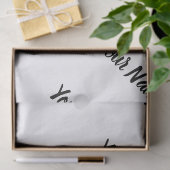 Papier Mousseline Créez votre propre nom personnalisé Enveloppe cade (Cadeau)