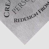 Papier Mousseline Créez votre propre personnalisation (Détail)