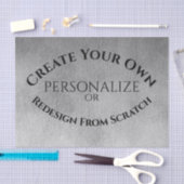 Papier Mousseline Créez votre propre personnalisation (Artisanat)