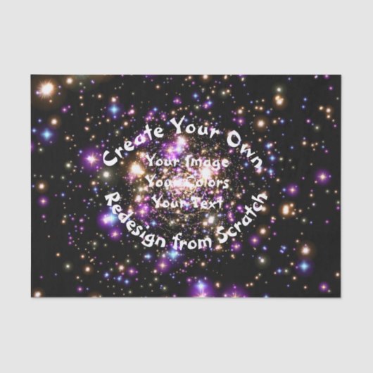 Papier Mousseline Créez votre propre personnalisation (Recto)