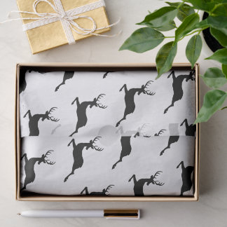 Papier Mousseline Créez Votre Propre Silhouette de Cerf de Noël Pers
