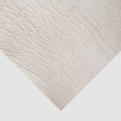 Papier Mousseline Crème blanche Faux Mariage en cuir (Détail)